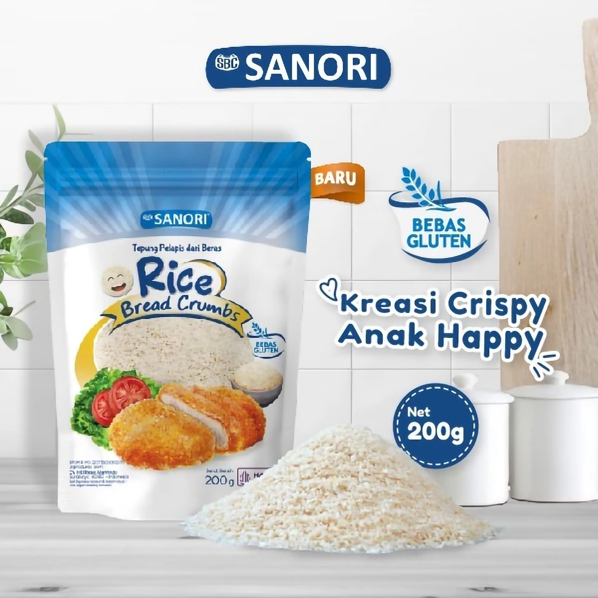 Inti Rasa Alamindo SBC SANORI Rice Bread Crumbs 