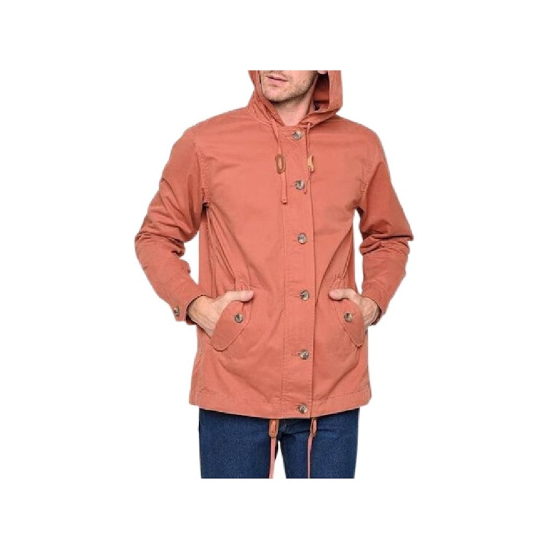 Skelly Rainly Parka In Brick 1