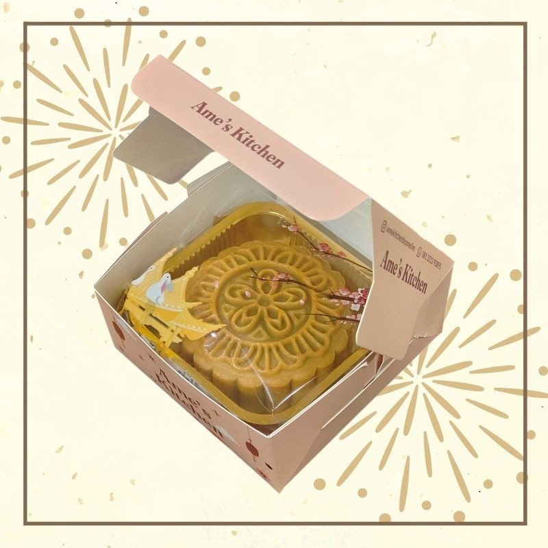  Ame Lim Single Mooncake Besar Isian Telur Asin