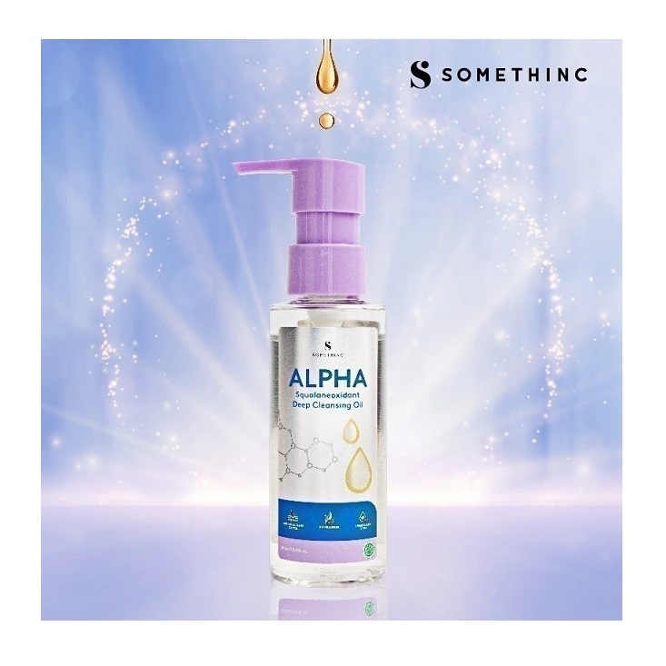 Royal Pesona Indonesia  SOMETHINC Alpha Squalaneoxidant Deep Cleansing Oil
