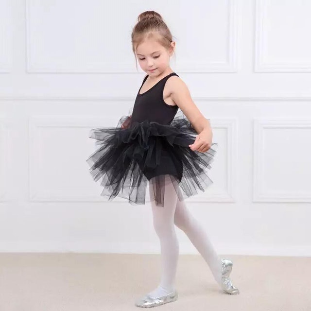 Setelan Baju Ballet Anak Rok Tutu Fluffy Dress + FREE Stocking 3