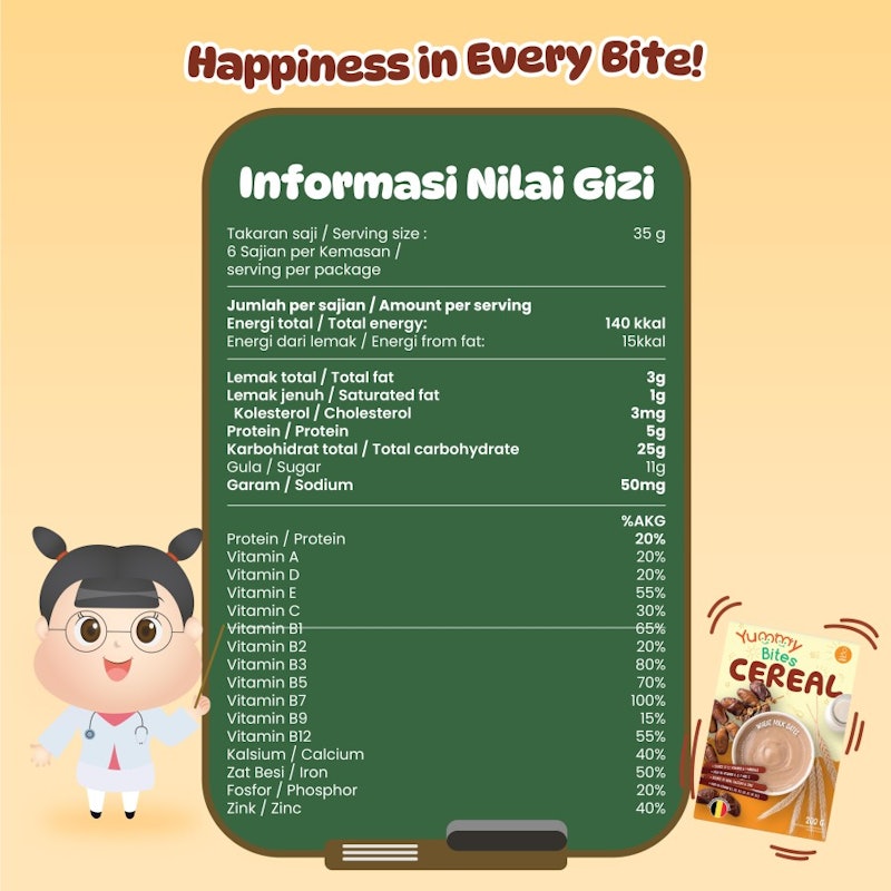 Yummy Bites Cereal Wheat Milk Dates 4