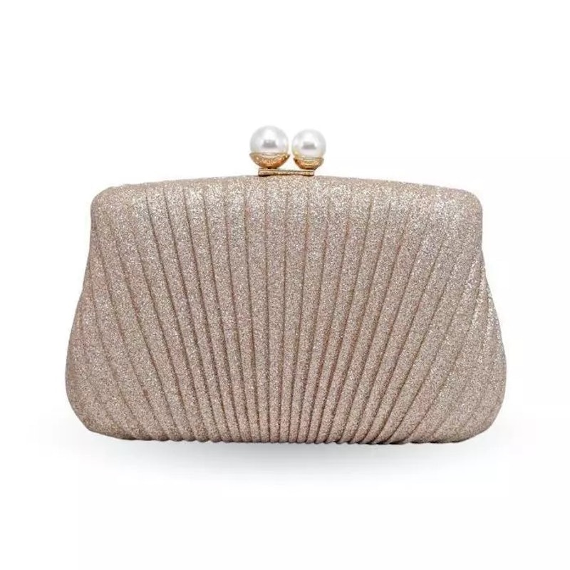 Waiwai Clutch Tas Pesta Gliter Mewah 1188