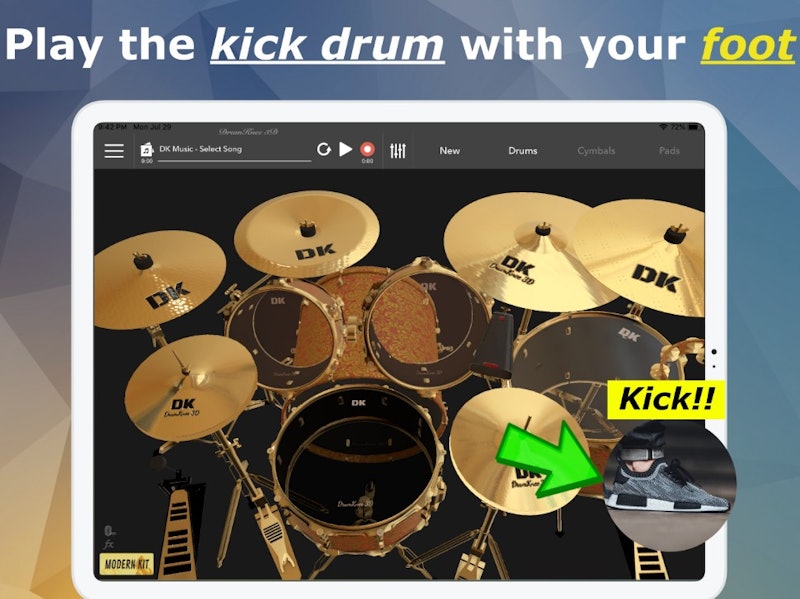 DrumKnee 3D Drums - Drum Set 5