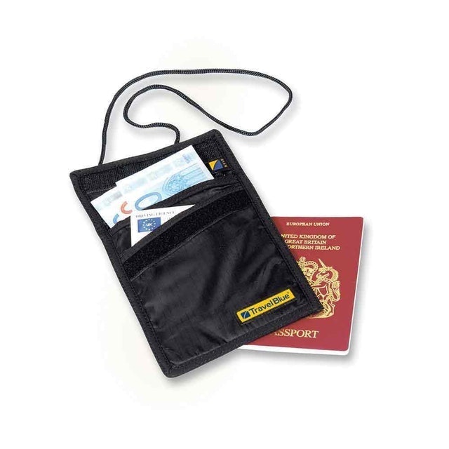  Travel Blue RFID Blocking Slimline Neck Wallet  TB125