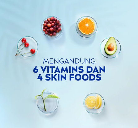 Beiersdorf Indonesia NIVEA Extra Bright 10 Super Vitamins & Skin Foods