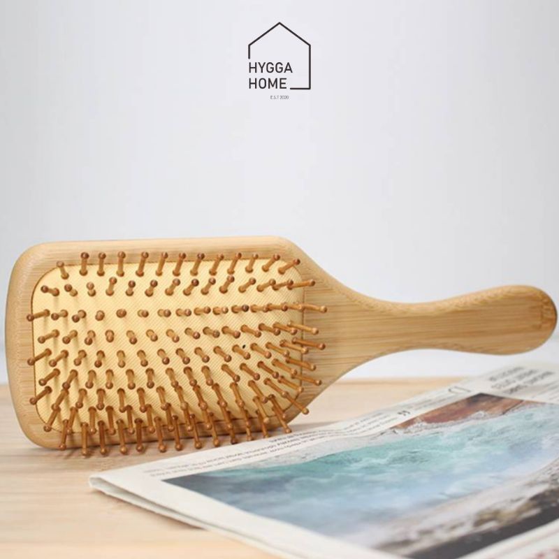  Hygga Home Bamboo Pin Hairbrush