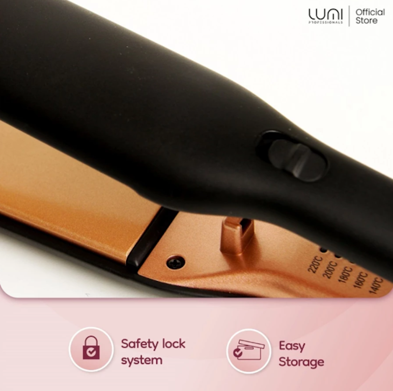 Lumi Professionals Slim Line Hair Straightener 1.5 inch 3