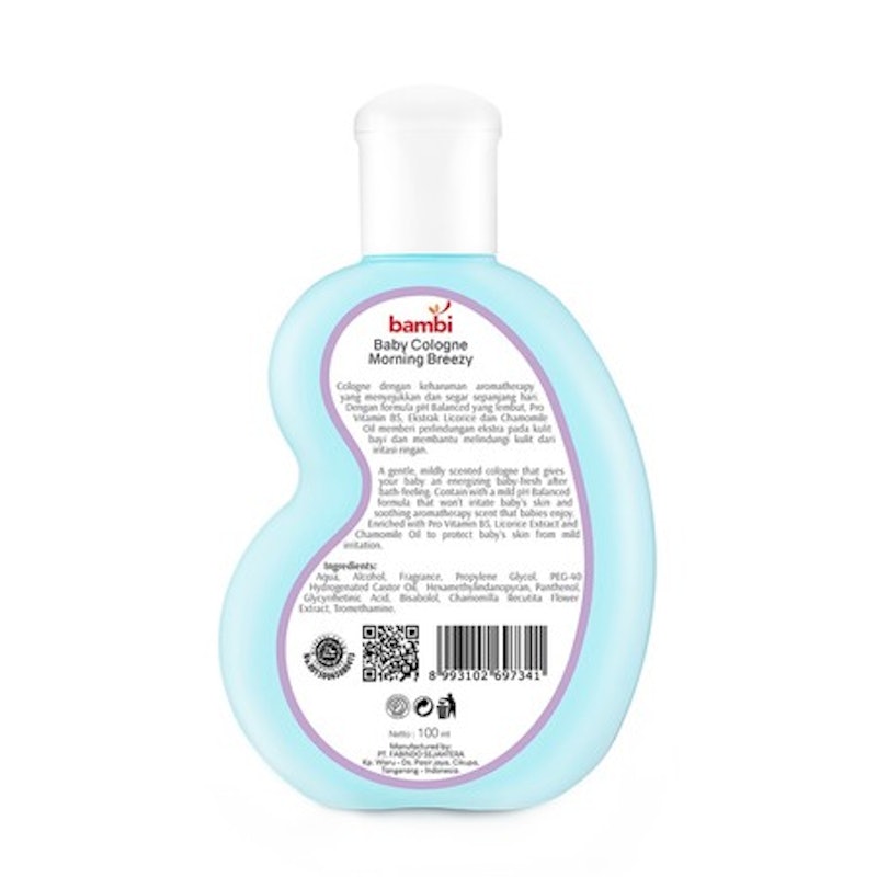 Bambi Baby Cologne Morning Breezy 3