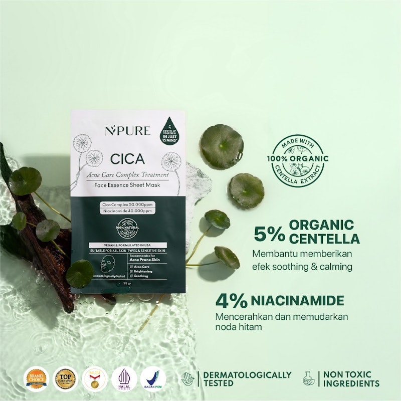 Cica Face Sheet Mask 3