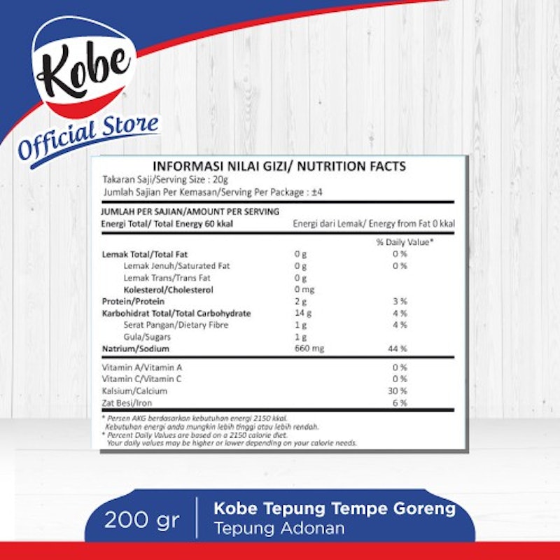 Kobe Tepung Bumbu Tempe Kriuk 5