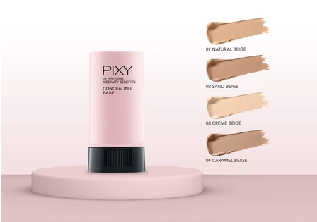 Mandom Indonesia PIXY UVW Concealing Base 03 Creme Beige