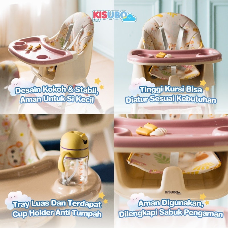 KISUBO Aiko Baby High Chair 2