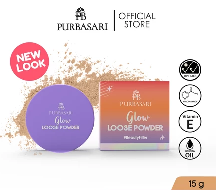 Gloria Origita Cosmetics Purbasari Glow Loose Powder