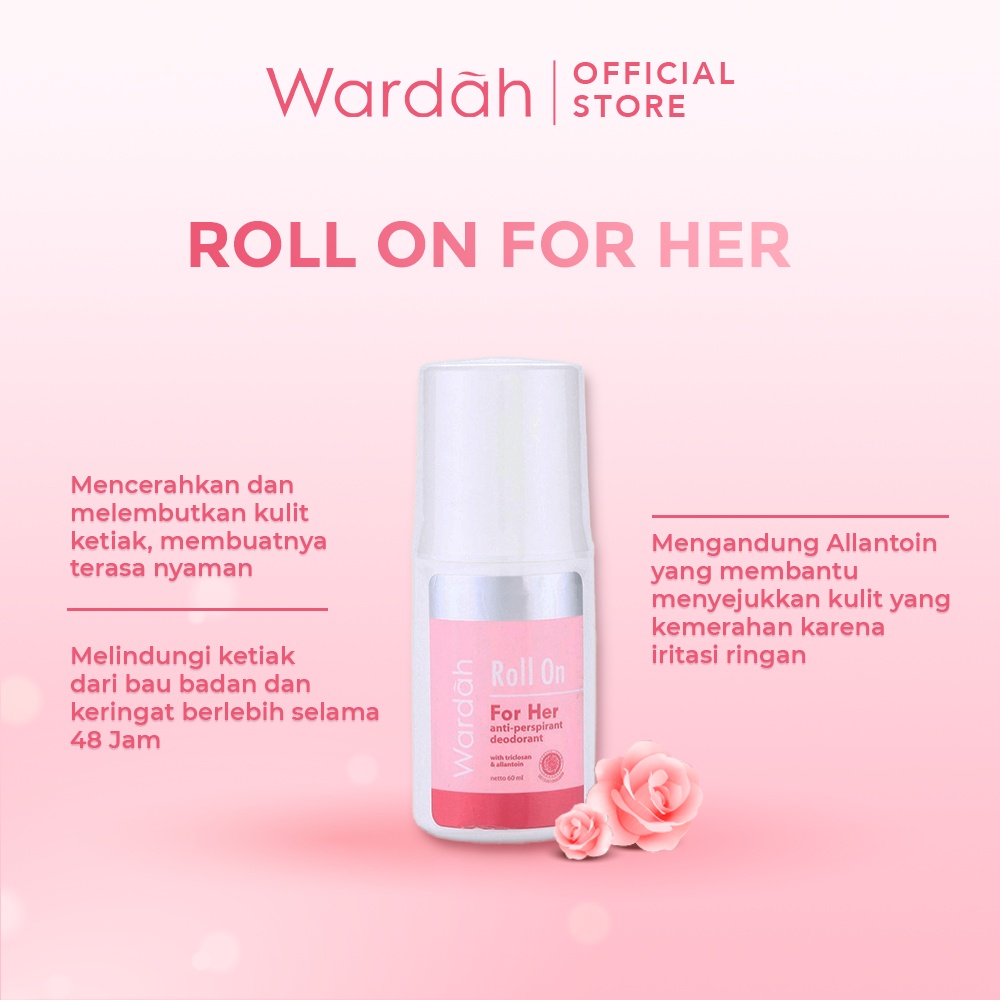 Wardah Roll On For Her