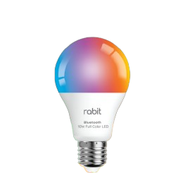 Rabit Smart Light Bulb Color 10W Bluetooth