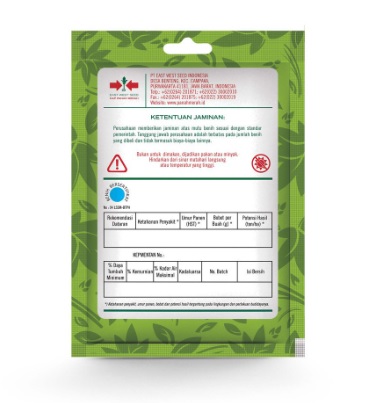 East West Seed Cap Panah Merah - Benih Kangkung New Serimpi 