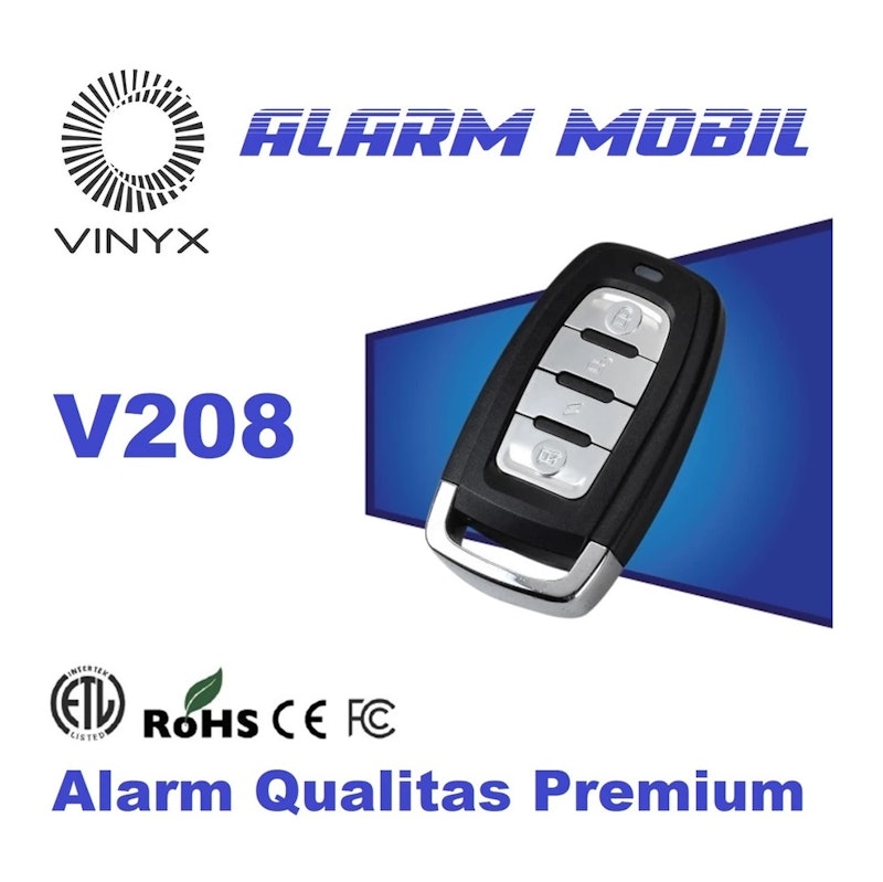 Vinyx Alarm Mobil Premium Universal 4