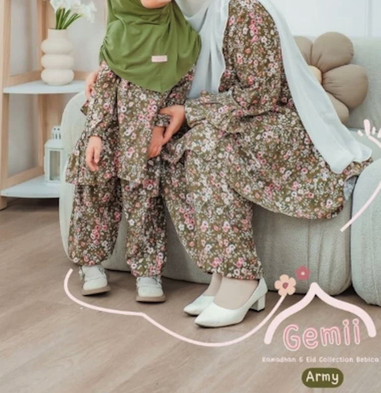 Bebica Gemii One Set Couple Ibu dan Anak 4
