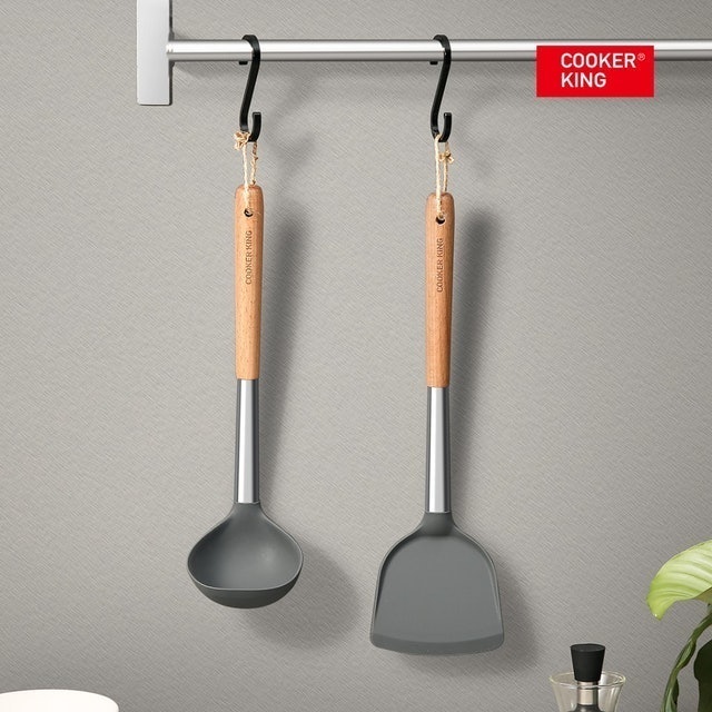 Cooker King Silicon Ladle Sendok Sop