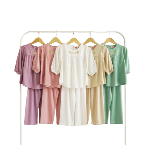 Mini Cottons Setelan Tunik Anak