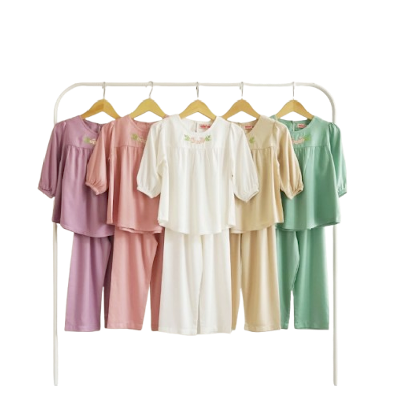 Mini Cottons Setelan Tunik Anak 1