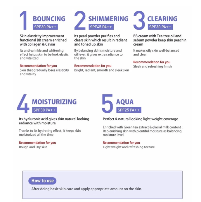 Enprani HOLIKA HOLIKA Aqua Petit BB Cream SPF 25 PA++