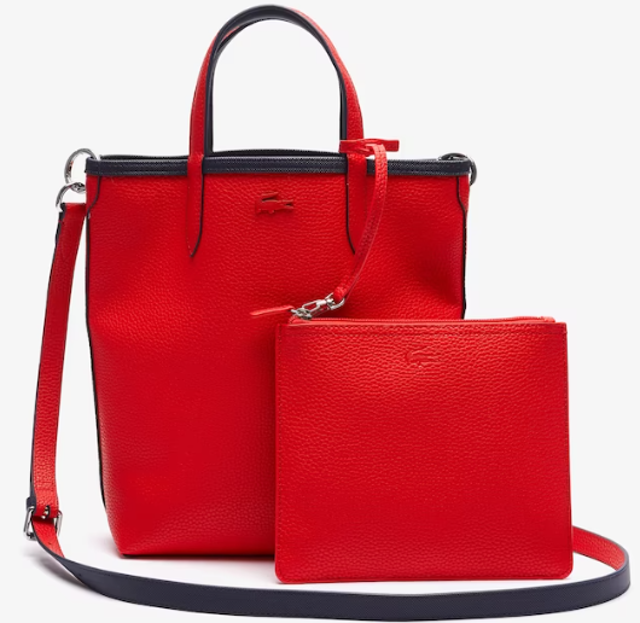 Lacoste  Women's Anna Reversible Coated Canvas Tote Bag LACNF2991AAB50