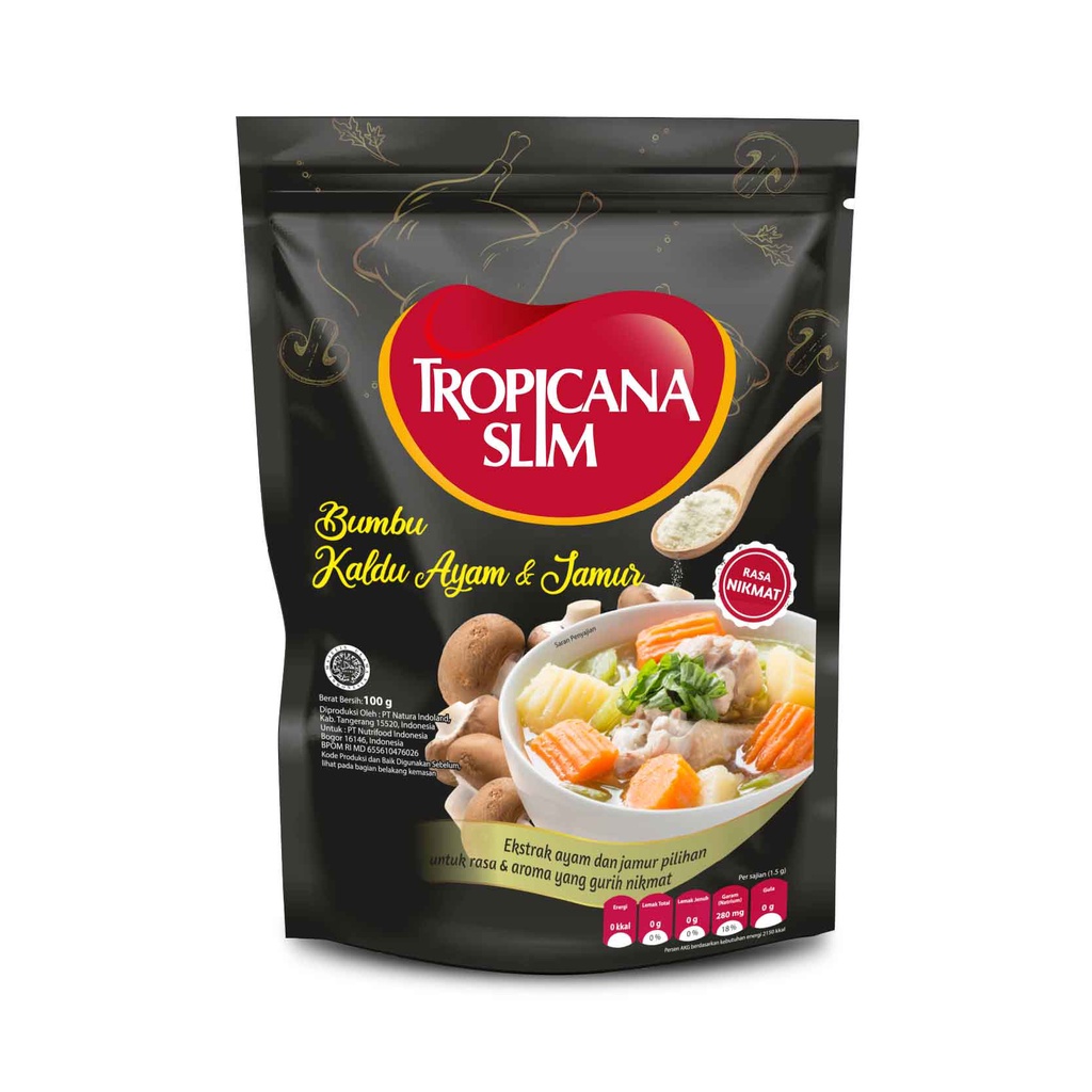 Tropicana Slim ｜ Bumbu Kaldu Ayam & Jamur