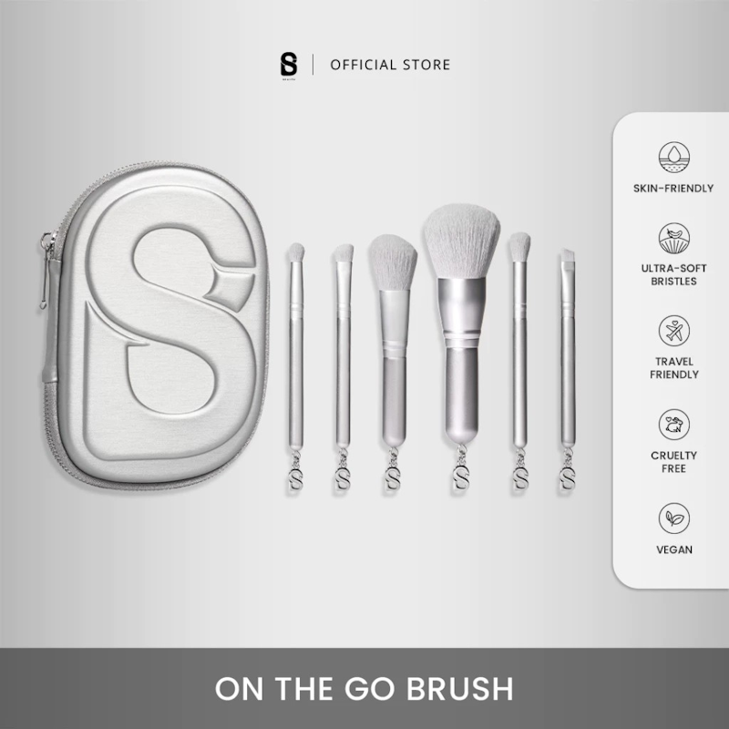 Buttonscarves Beauty On The Go Brush Set 2