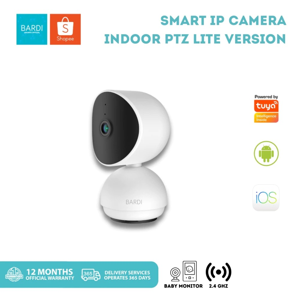 BARDI Solusi Otomasi BARDI IP Camera Indoor PTZ (Lite Version) IDR-PTX-LV