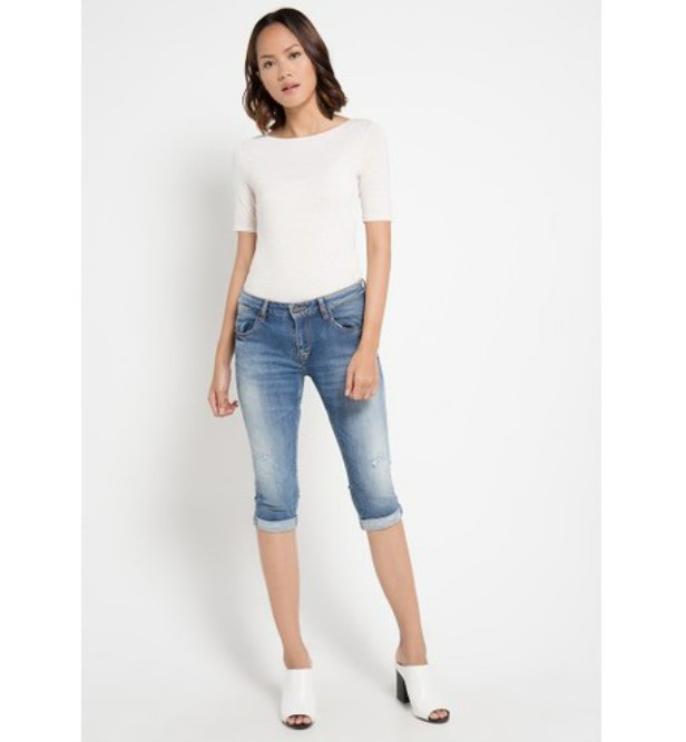 Miyoshi Josei 3/4 Skinny Jeans 5