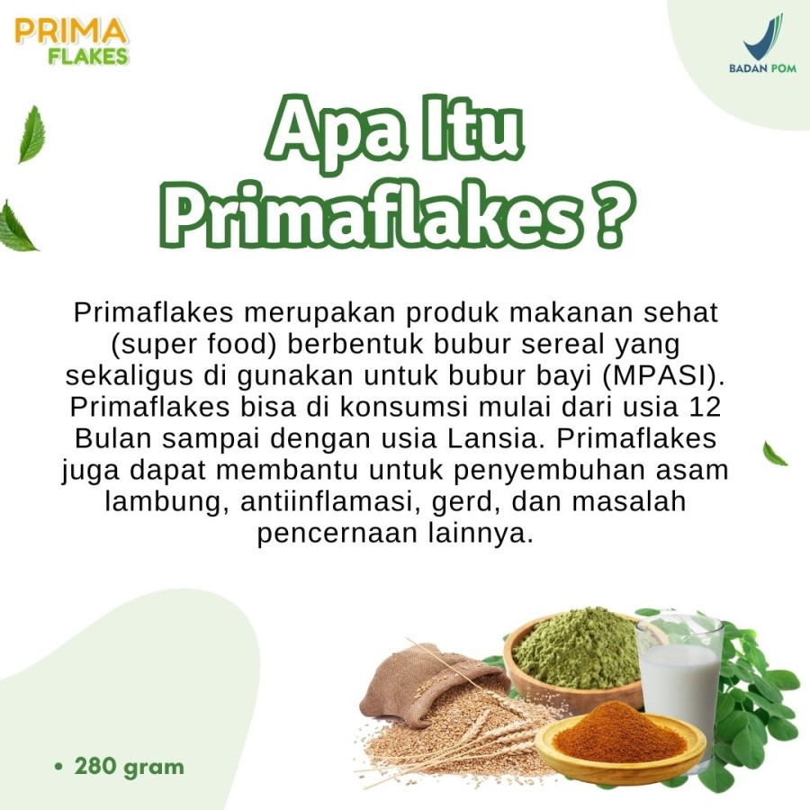 Primaflakes  Primaflakes Bubur Gandum Talbinah 