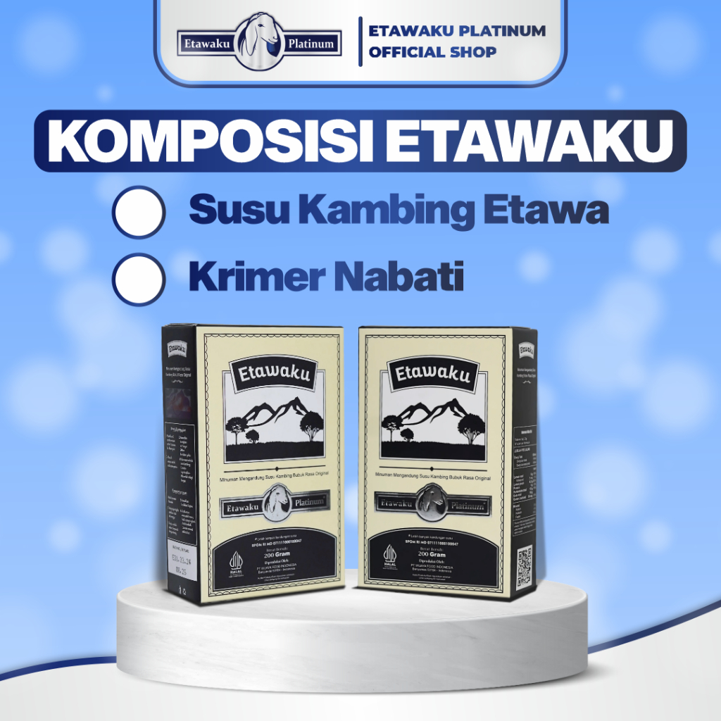Global Mandiri Perkasa Etawaku Susu Kambing & Krimer Bubuk