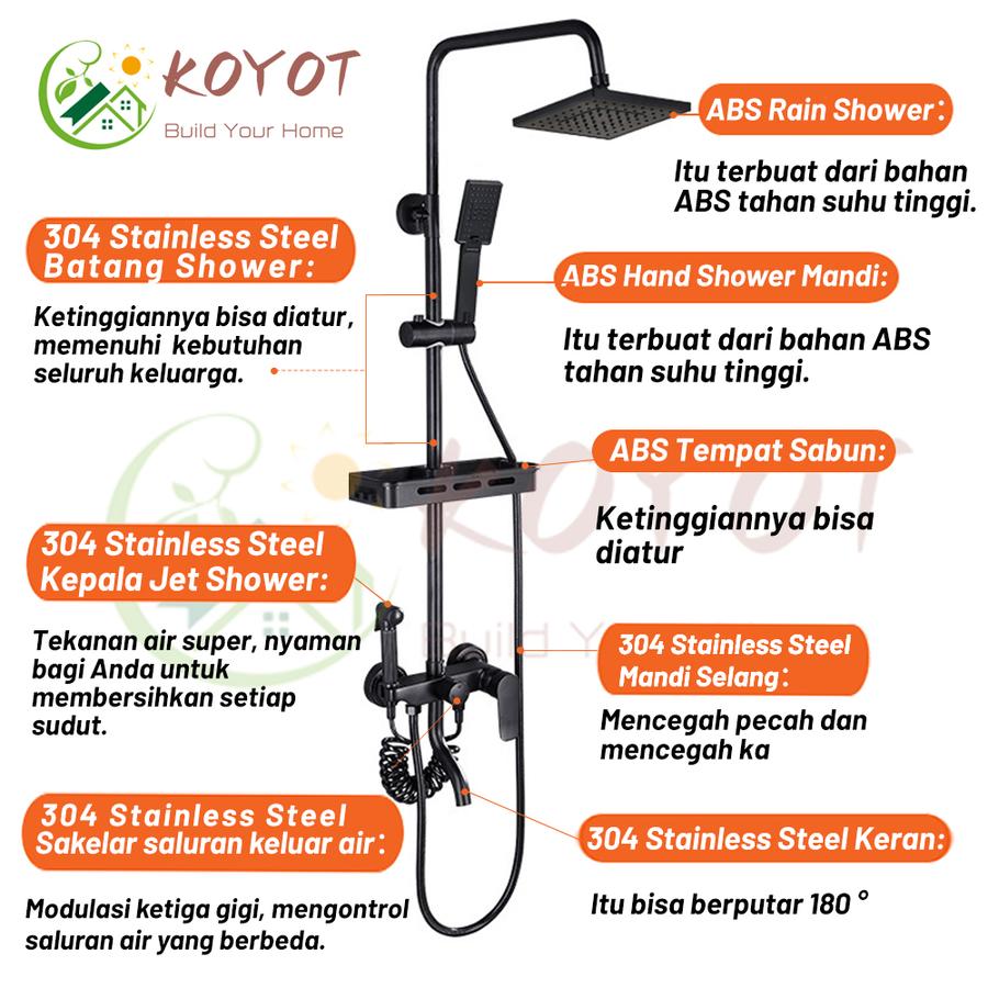  KOYOT 4 in 1 Shower