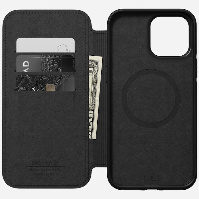 Nomad Goods Modern Leather Folio iPhone 13 Series