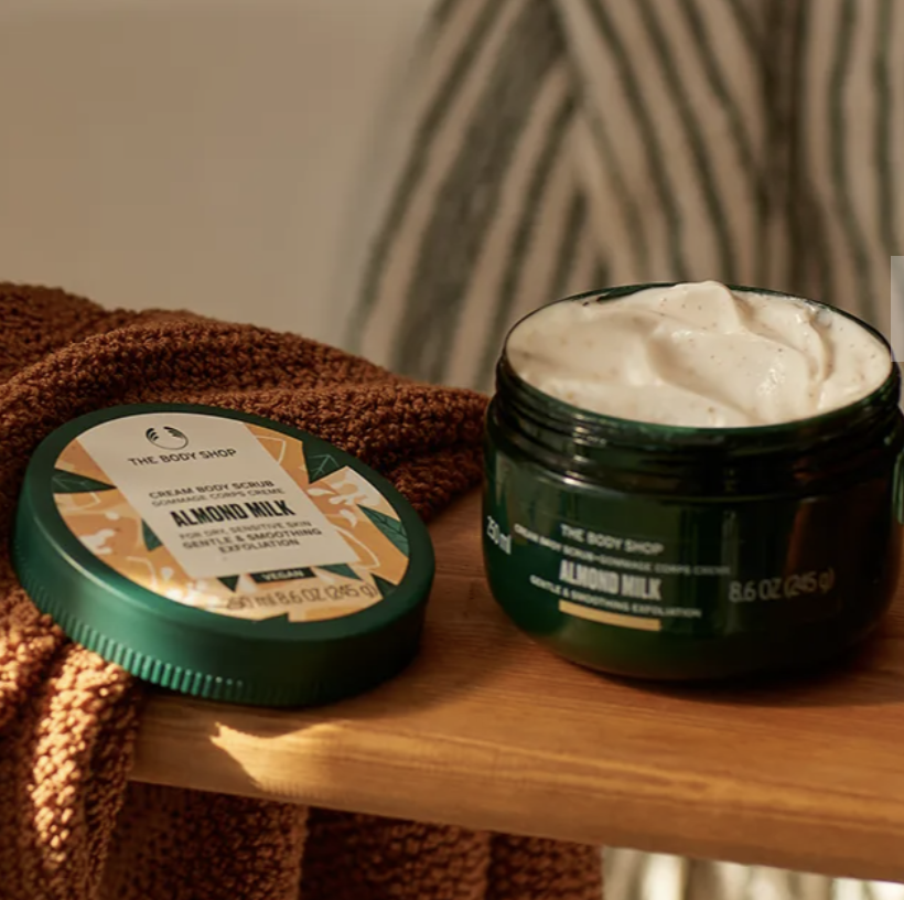 Almond Milk Body Scrub 3