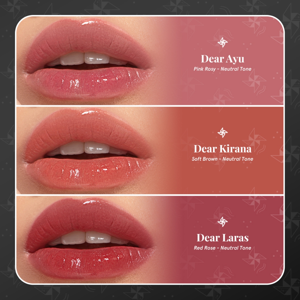 Garland Cantik Indonesia Dear Me Beauty X Wilsen Willim Hydraglow Lip Stain Dear Kirana 