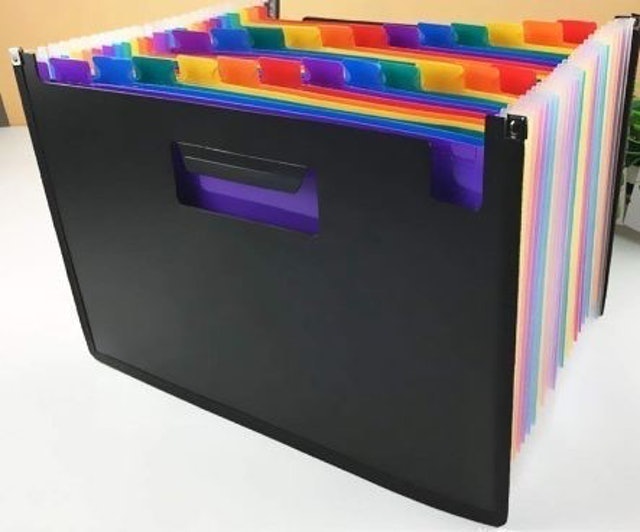  24 Pockets Expanding File Folder