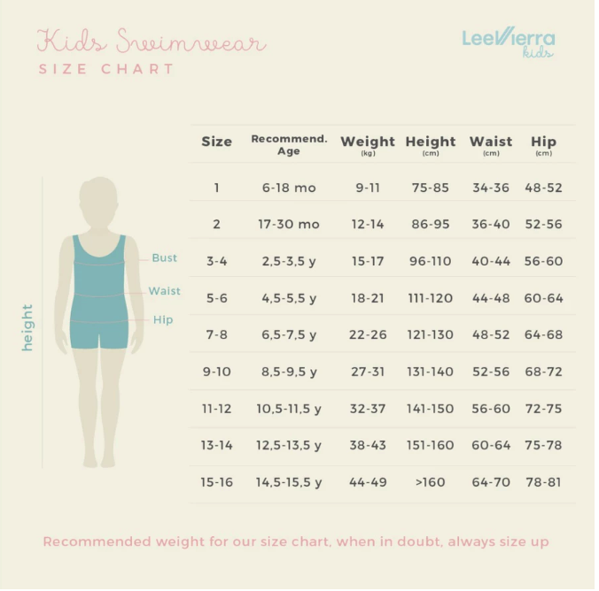 Lee Vierra Kids Lee Vierra Adelaine Strip Tankini