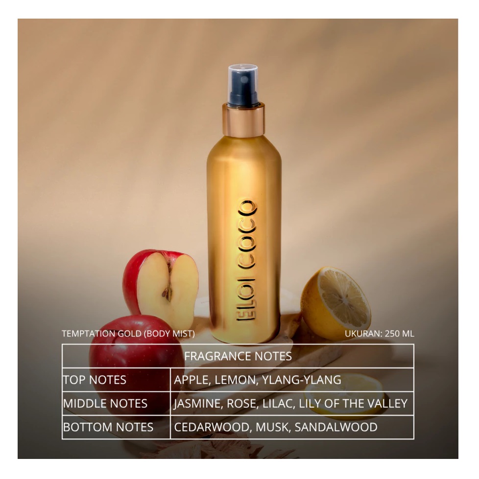 Eloi Coco Eloi Coco Temptation Gold Body Mist