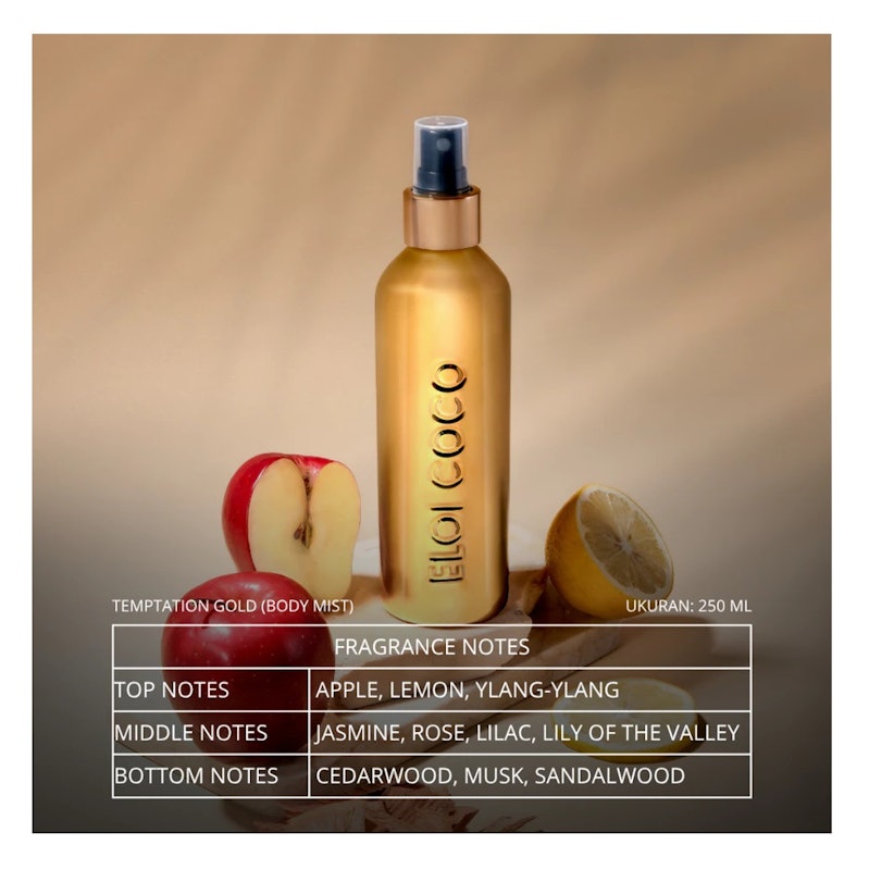 Eloi Coco Temptation Gold Body Mist 3