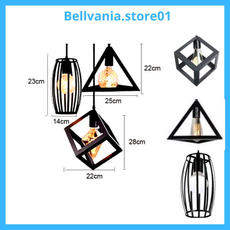 Bellvania Lampu Hias Gantung Minimalis Modern