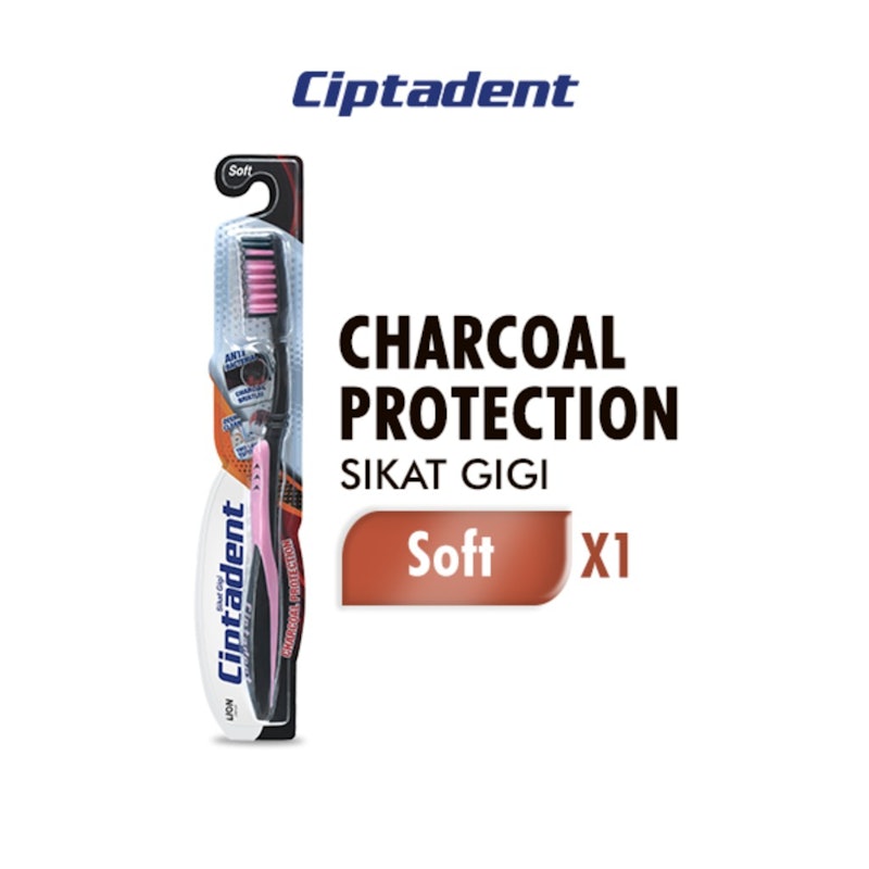Sikat Gigi Charcoal Protection Soft 3
