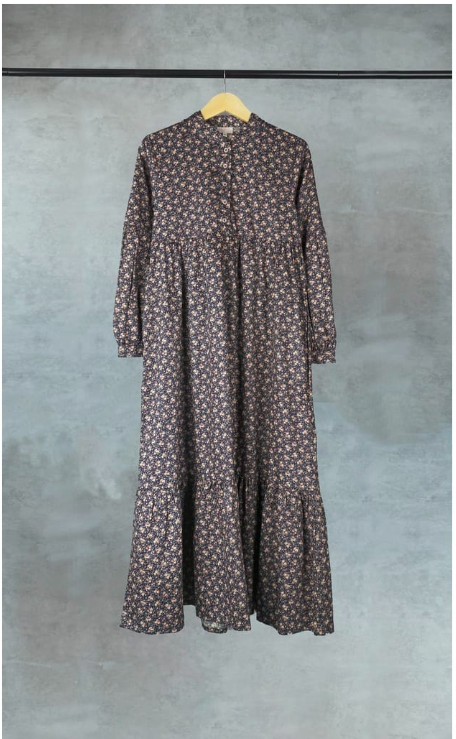 Kharin Gamis Dress Katun Jepang