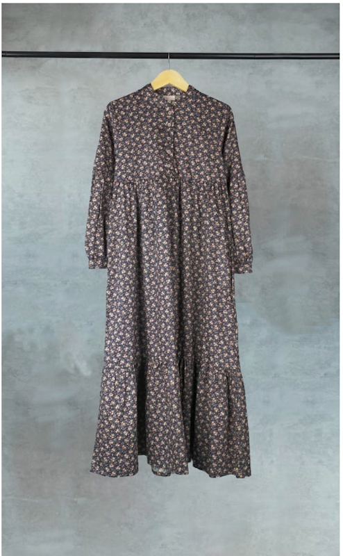 Kharin Gamis Dress Katun Jepang 1