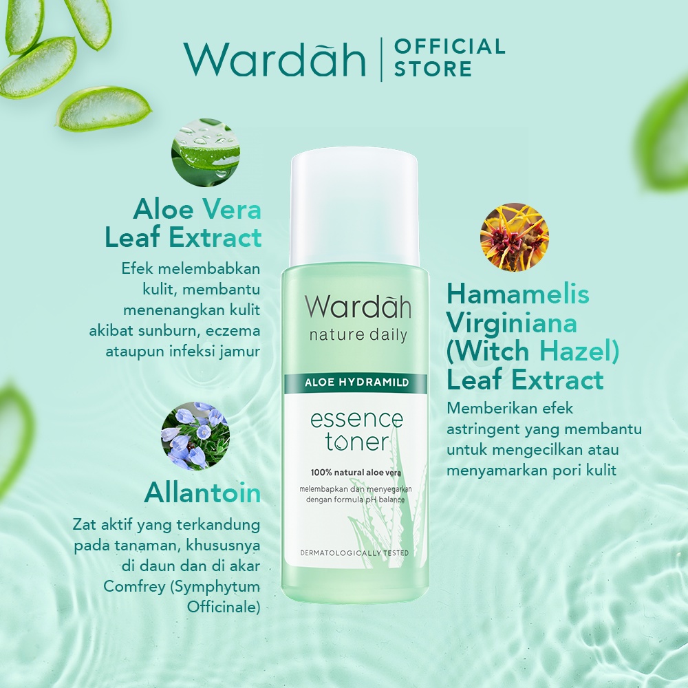 Wardah Nature Daily Hydramild Essence Toner