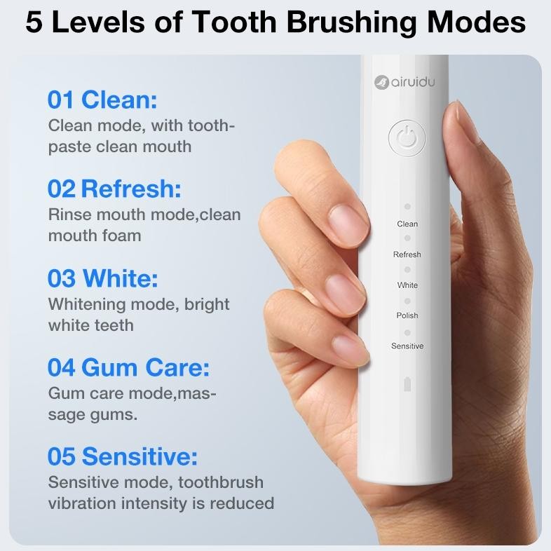 Lionew Global Indonesia Airuidu Electric Toothbrush DYS05