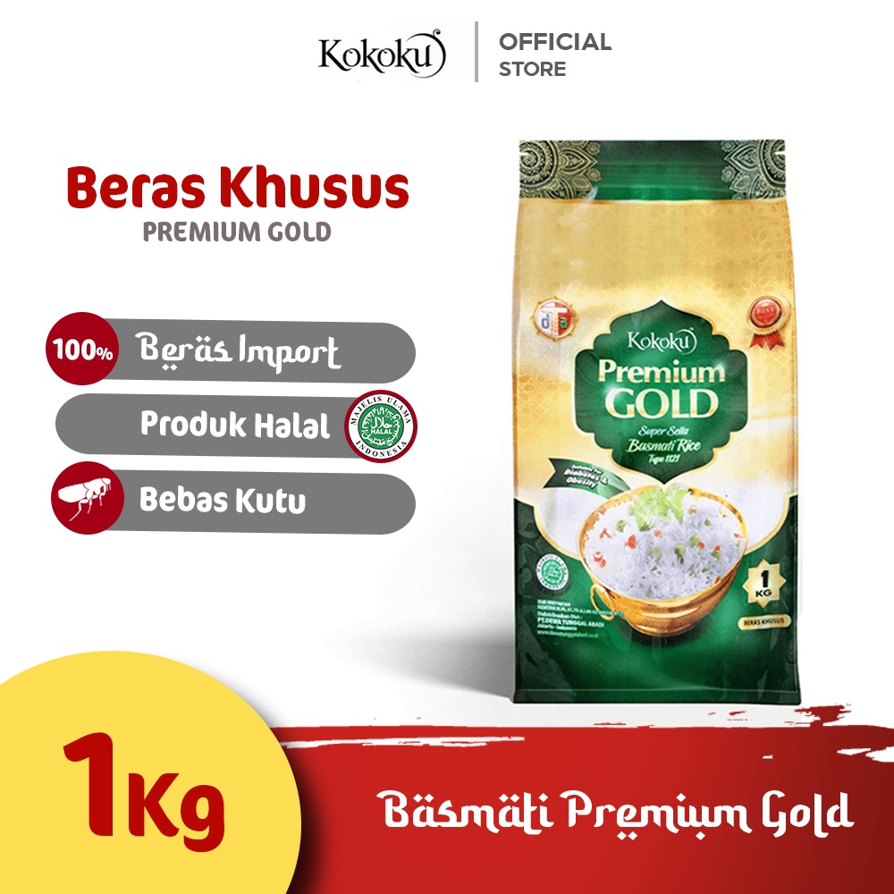Dewa Tunggal Abadi Kokoku Premium Gold Super Sella Basmati Rice