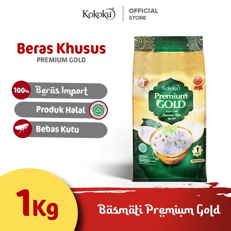 Kokoku Premium Gold Super Sella Basmati Rice 2
